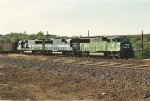 Coal loads ease east out of the yard